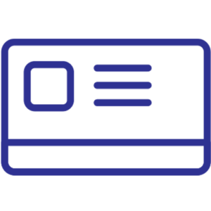 Business card icon